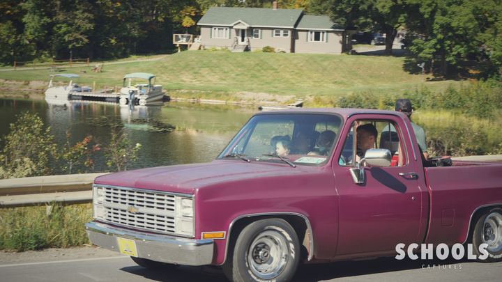 Plum/purple square body